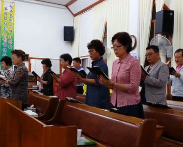 소록도 신성교회 성가대