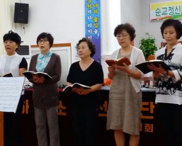 [34차 성지순례] 소망교회 예빛중창단 특송(2)